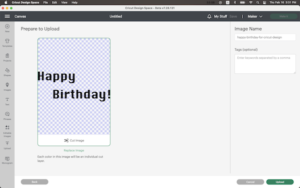 Happy Birthday! svg file uploaded